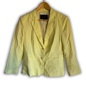 Banana Republic | Classic-Fit Linen Cotton Blazer Jacket | Size:6